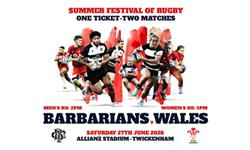 Click to view product details and reviews for Barbarians V Wales Double Header.