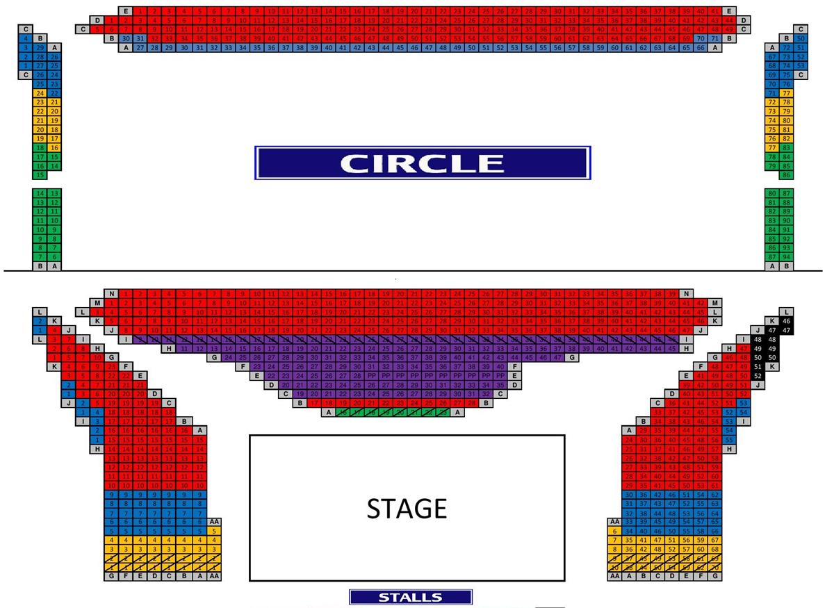 Book Of Mormon London Theatre Seating Chart