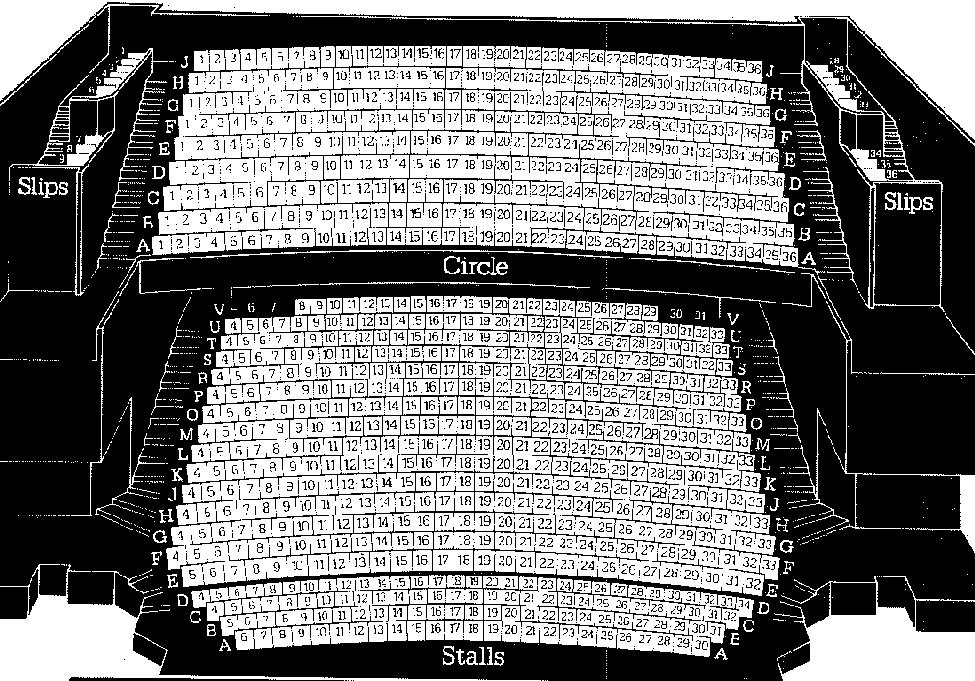 National Theatre Lyttelton Seat Plan for Absolute Hell National Theatre Lyttelton Seat Plan for Absolute Hell