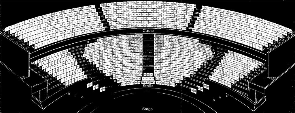 National Theatre Olivier Seat Plan for Peter Pan National Theatre Olivier Seat Plan for Peter Pan