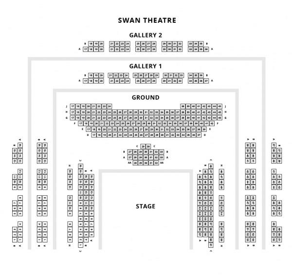 Swan Theatre Waterside, StratforduponAvon, Warwickshire, CV37 7LS