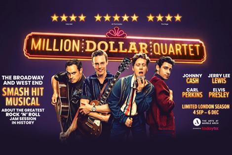 Million Dollar Quartet Tickets - Book tickets