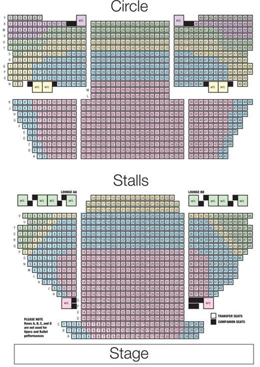 Hippodrome Theater Seating Chart