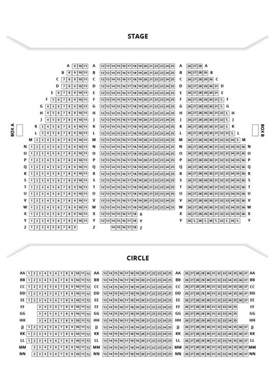 Hull Venue Seating Chart