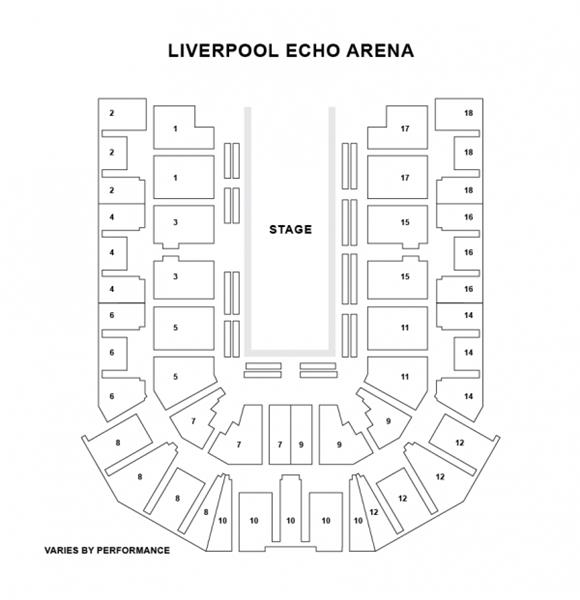 Liverpool Echo Arena Seating Chart