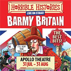 Horrible Histories: Barmy Britain - The Best Bits Tickets