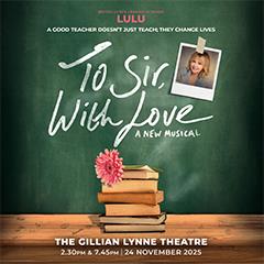 To Sir, With Love Tickets